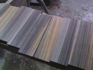 quarter sawn sinker pine